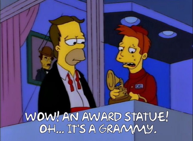 Simpsons Grammys