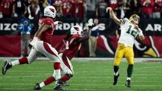 Aaron Rodgers Thanks ‘God’ On Twitter For Those Two Hail Marys Last Season