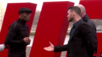 Watch An Angry Anderson Silva Refuse To Shake Michael Bisping’s Hand