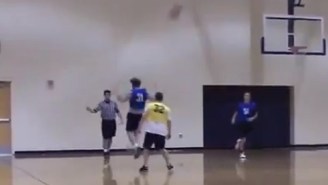 This Backward Full-Court Buzzer Beater Is The Best Intramural Sports Highlight
