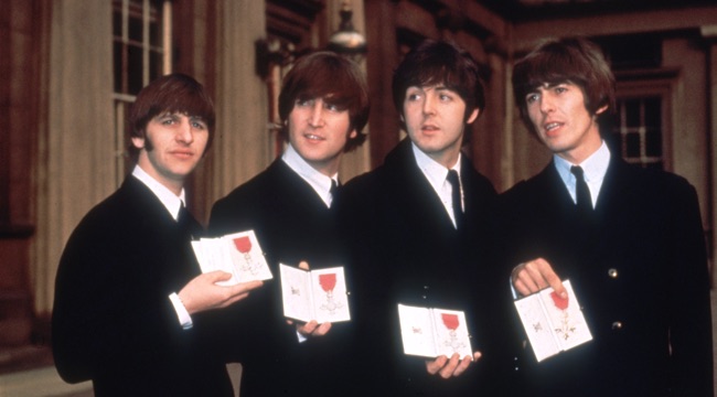 Beatles At Buckingham Palace