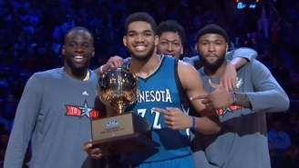 Karl-Anthony Towns And The Bigs Reign Supreme In A Thrilling Skills Challenge