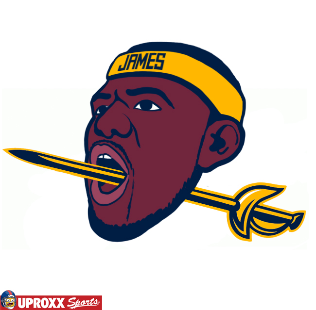 Every NBA logo as each team’s best player : nba