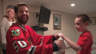 This Young Fan Got A Special Surprise From The Blackhawks That Will Warm Your Heart