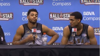 Jordan Clarkson Warns D’Angelo Russell ‘Don’t Say Nothing Crazy’ When Asked About Playing Time