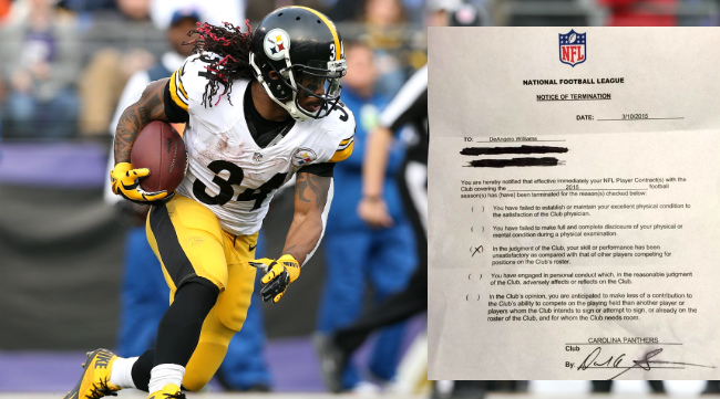 deangelo williams letter