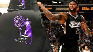 DeMarcus Cousins Had The Kings Withdraw An ‘Insensitive’ Year Of The Monkey T-Shirt Giveaway