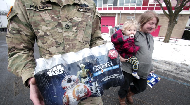 Michigan National Guard To Help Flint With Lead Contamination In Water Supply