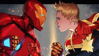 ‘Civil War II’ Comic Pits Iron Man Against Captain Marvel In A Plot Ripped From ‘Minority Report’