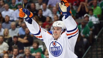 Oilers Rookie Connor McDavid Scored An Incredible Goal In His First Game Back From Injury