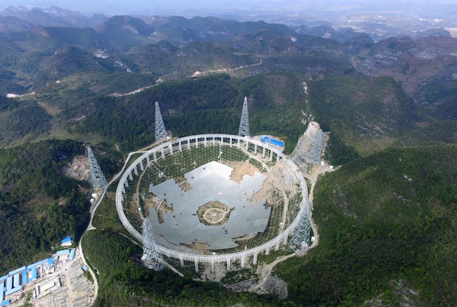 World's Largest Radio Telescope Under Construction