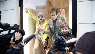 Ben Stiller And Owen Wilson Appeared As Living Mannequins In Rome To Promote ‘Zoolander 2’