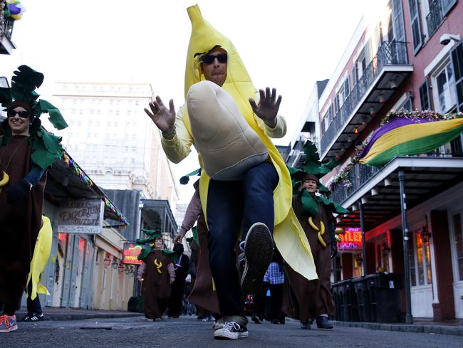 New Orleans Lets The Good Times Roll At Mardi Gras Celebration