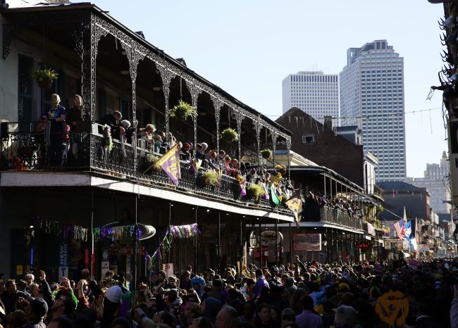 New Orleans Lets The Good Times Roll At Mardi Gras Celebration