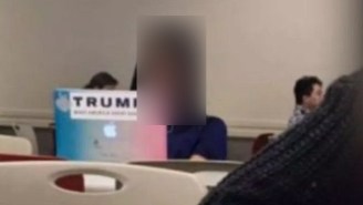 This Student Was In For A Surprise When He Threatened To Smash A Trump Supporter’s Laptop