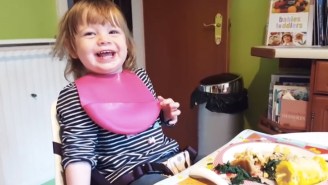 Nothing Is Funnier To This Little Girl Than Her Dad’s Dumb Dad Joke