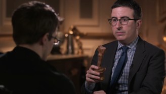 John Oliver Interviewed Edward Snowden Without HBO’s Knowledge