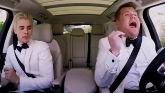 Justin Bieber And James Corden Do Carpool Karaoke On Their Way To The 2016 Grammys