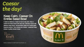 McDonald’s New Kale Salads Have More Calories Than Some Of Their Most Fattening Menu Items