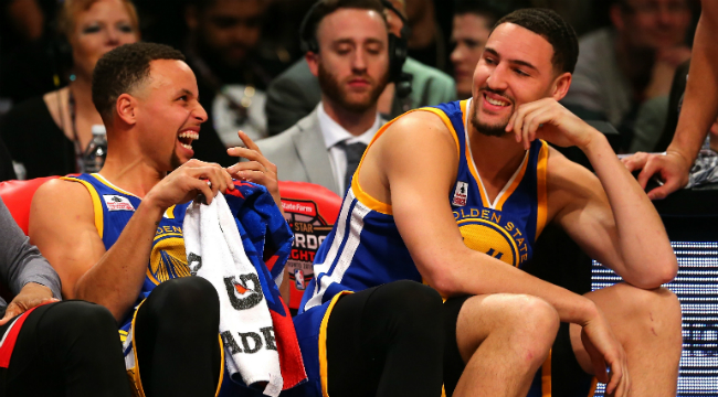 klay thompson stephen curry