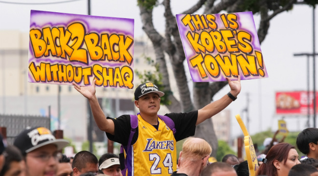 lakers kobe fan