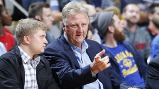 On That Time Larry Bird Almost Passed Out While Coaching The Pacers