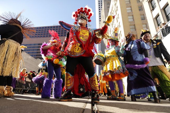 New Orleans Lets The Good Times Roll At Mardi Gras Celebration