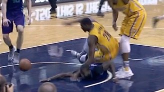 Michael Kidd-Gilchrist Leaves The Game With An Apparent Injury To His Surgically-Repaired Shoulder