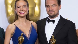You probably didn’t notice that Brie Larson and Leo DiCaprio were BOTH in ‘Room’