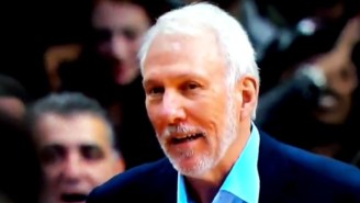 Must Watch Gregg Popovich And Tim Duncan Couldn’t Stop Laughing As A Mavs Rookie Taunted The Spurs – Video