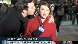 Just In Time For Valentine’s Day, Here Are The Best Kissing-Related News Bloopers