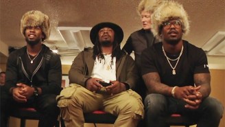 Von Miller, Josh Norman, And Marshawn Lynch Enter ‘Doom’ On The Super Bowl Edition Of ‘Clueless Gamer’