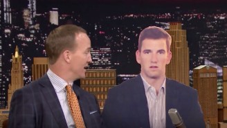 Peyton Manning Tells Jimmy Fallon Why He’s Used To Eli’s Sad Face
