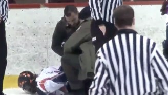 Things Didn’t Go So Well For This Hockey Player Who Decided To Fight A Ref