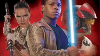 Is John Boyega secretly shipping his Star Wars character with Poe AND Rey?