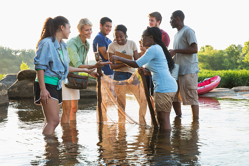 student volunteers