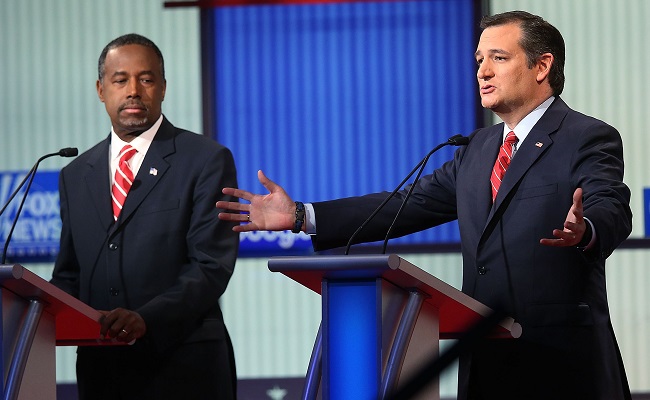 Republican Presidential Candidates Debate In Iowa Days Before State's Caucus