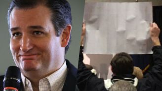 Is Ted Cruz Actually A Character From ‘The Office’? This Rally Troll Wants To Know