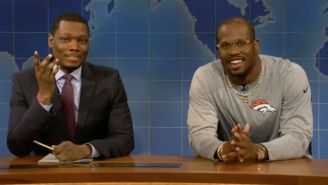 Von Miller Went On ‘SNL’ And Used Science To Taunt Cam Newton