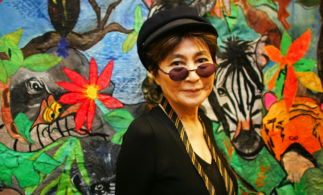 Yoko Ono Launches John Lennon Foundation For Child Health