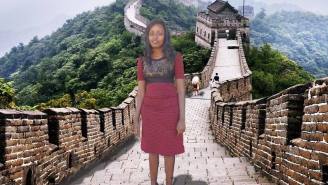 This Woman Photoshopped Herself In China, Now Strangers Are Sending Her There For Real