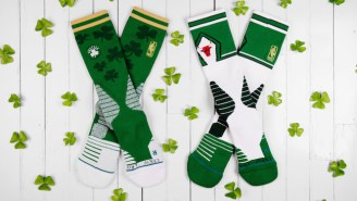 The Bulls And Celtics Will Wear These Awesome Socks For St. Patrick’s Day