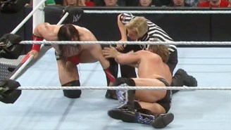 Here’s Video Of Neville’s Ugly Ankle Injury From WWE Raw