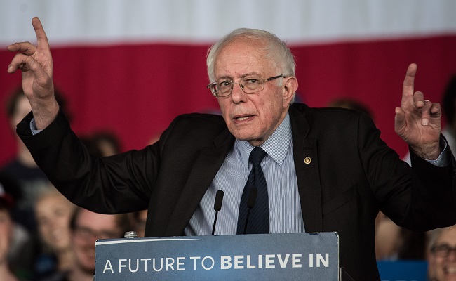 Bernie Sanders Campaigns In Charlotte One Day Ahead Of NC Primary