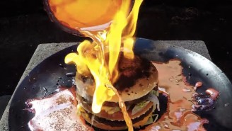 The Results Of Molten Copper Being Slathered On A Big Mac Might Make You Regret Eating At McDonald’s All Those Years