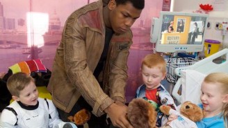 Finn visited a children’s hospital because John Boyega is a sweetheart