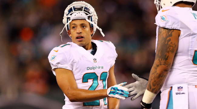 VIDEO: Brent Grimes of the NFL's Miami Dolphins Provides a