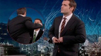 Henry Cavill Flexes His Superman Muscles By Getting Into A Fight With Jimmy Kimmel