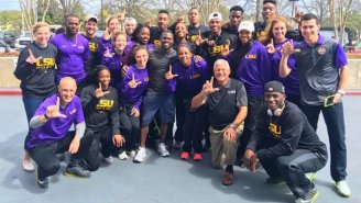 Kevin Hart Used A Bit Of ‘Gamesmanship’ To Outpace This LSU All-American In A Sprint