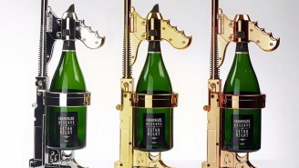 This Champagne Gun Hopes To Change The Way You Party